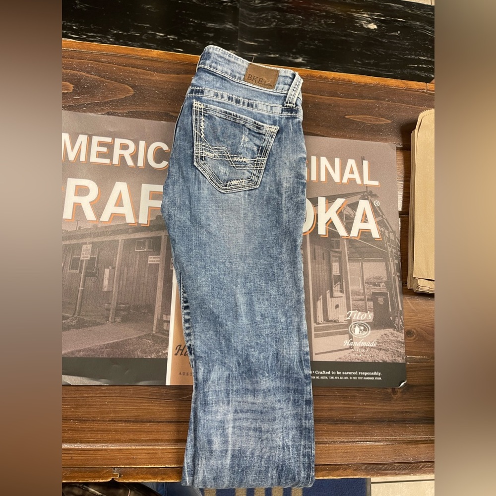 Bke Stella 27 boot cut jeans